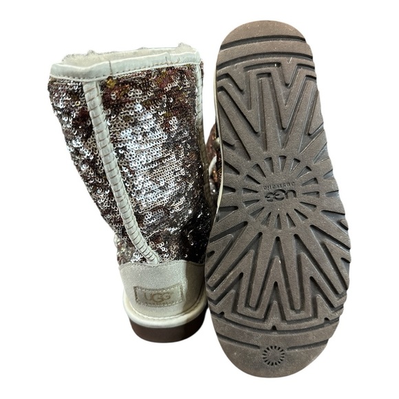 UGG Women's Classic Short Sequin Boots - Picture 5 of 7
